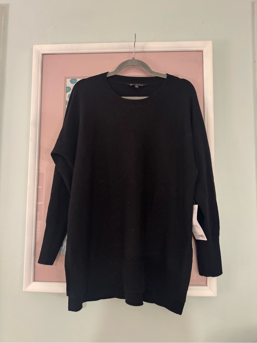 Athleta Black Crewneck Sweater